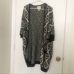 Vintage Tribal Boho Cardigan